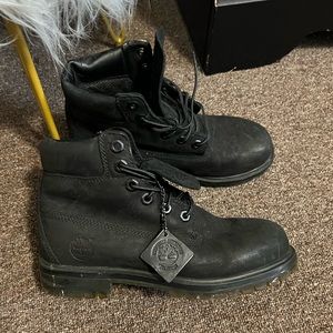 Black Timberland Boots